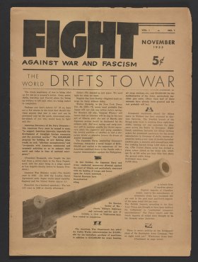 The Fight Against War and Fascism, November 1933