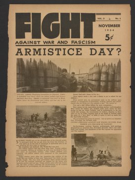 The Fight Against War and Fascism, November 1934