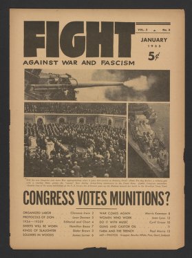 The Fight Against War and Fascism, January 1935