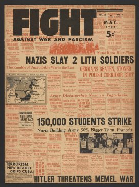 The Fight Against War and Fascism, May 1935