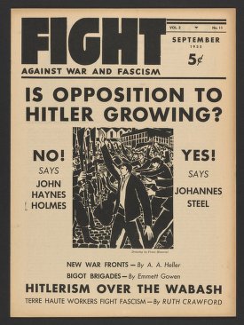 The Fight Against War and Fascism, September 1935