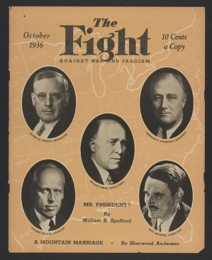 The Fight Against War and Fascism, October 1936
