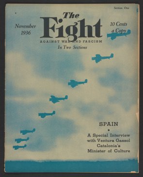 The Fight Against War and Fascism, November 1936, Section One
