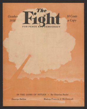 The Fight for Peace and Democracy, October 1938