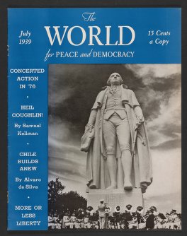 The World for Peace and Democracy, July 1939