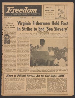 Freedom, July 1952